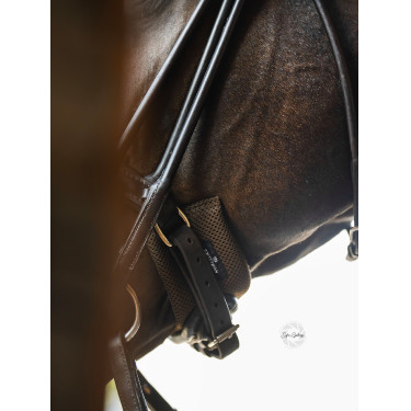 Protector de muserola Equestrian Stockholm Castaño Marrón