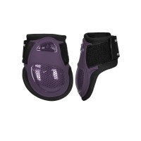 Protectores de menudillo Equestrian Stockholm anatómicos Negro cuervo