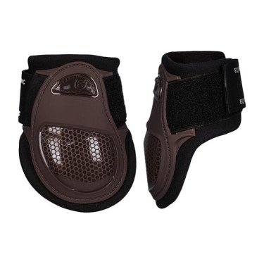 Protectores de menudillo Equestrian Stockholm anatómicos Castaño Marrón Protectores de menudillo Equestrian Stockholm anatómicos Castaño Marrón