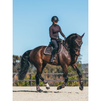 Protectores de menudillo Equestrian Stockholm anatómicos Castaño Marr&amp;amp;amp;oacute;n