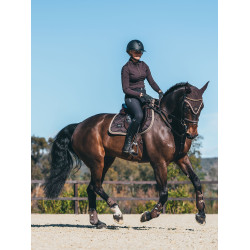 Protectores de menudillo Equestrian Stockholm anatómicos Castaño Marrón Protectores de menudillo Equestrian Stockholm anatómicos Castaño Marrón