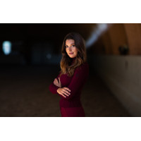 Jersey de cuello alto de punto Equestrian Stockholm para mujer Edición negra Negro Jersey de cuello alto de punto Equestrian Stockholm para mujer Edición negra Negro