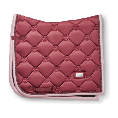 Mantilla de doma Equestrian Stockholm Rosa ámbar Blanco