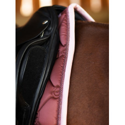 Mantilla de doma Equestrian Stockholm Rosa ámbar Blanco