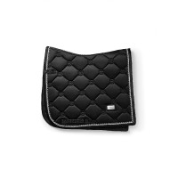 Mantilla de doma Equestrian Stockholm Todo negro brillante