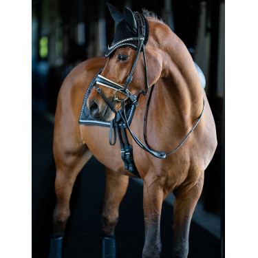 Mantilla de doma Equestrian Stockholm Edición negra Negro Mantilla de doma Equestrian Stockholm Edición negra Negro