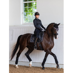 Mantilla de doma Equestrian Stockholm Edición negra Negro Mantilla de doma Equestrian Stockholm Edición negra Negro