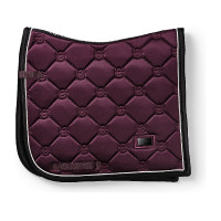 Mantilla de doma Equestrian Stockholm Todo negro brillante