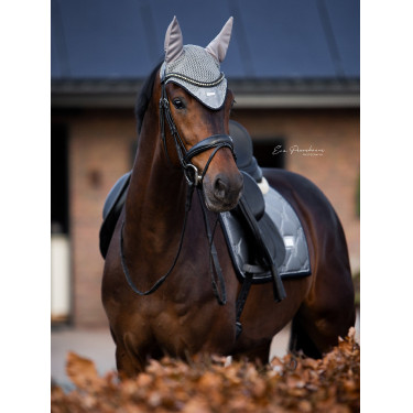 Mantilla de doma Equestrian Stockholm Gris cristal