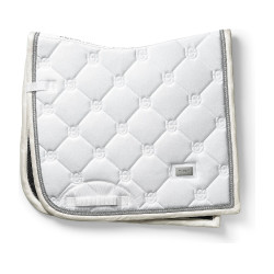 Mantilla de doma Equestrian Stockholm Blanco brillante