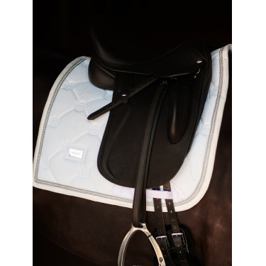 Mantilla de doma Equestrian Stockholm Blanco brillante