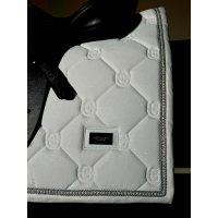 Mantilla de doma Equestrian Stockholm Todo negro brillante