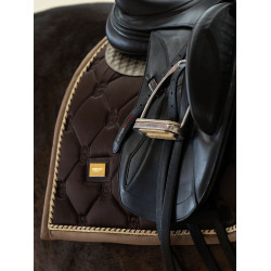 Mantilla de doma Equestrian Stockholm Marrón dorado Marr&amp;oacute;n