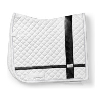 Manta de doma Equestrian Stockholm con vendas Blanco