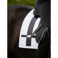 Manta de doma Equestrian Stockholm con vendas Blanco
