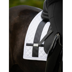 Manta de doma Equestrian Stockholm con vendas Blanco
