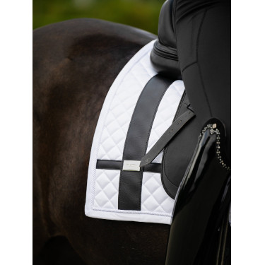 Manta de doma Equestrian Stockholm con vendas Blanco