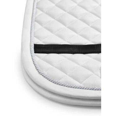 Manta de doma Equestrian Stockholm con vendas Blanco