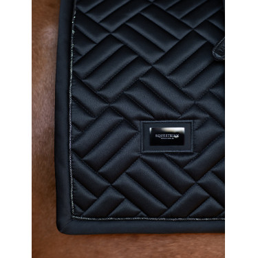 Manta de doma Equestrian Stockholm moderna Negro Manta de doma Equestrian Stockholm moderna Negro