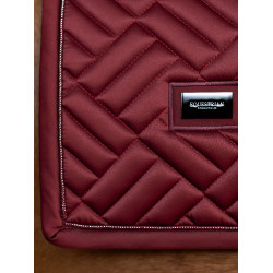 Manta de doma Equestrian Stockholm moderna Burdeos Manta de doma Equestrian Stockholm moderna Burdeos