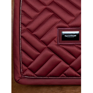 Manta de doma Equestrian Stockholm moderna Burdeos Manta de doma Equestrian Stockholm moderna Burdeos