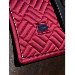 Manta de doma Equestrian Stockholm moderna Burdeos Manta de doma Equestrian Stockholm moderna Burdeos