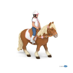Figura La niña jinete Papo