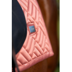 Manta de doma Equestrian Stockholm moderna Coral Rosa