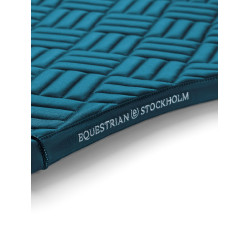 Manta de doma Equestrian Stockholm moderna Azul verde azulado Manta de doma Equestrian Stockholm moderna Azul verde azulado