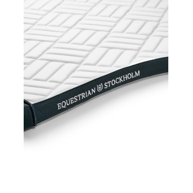 Manta de doma Equestrian Stockholm moderna Blanco dramatic monday