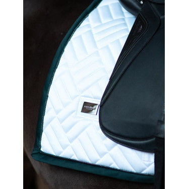 Manta de doma Equestrian Stockholm moderna Blanco dramatic monday