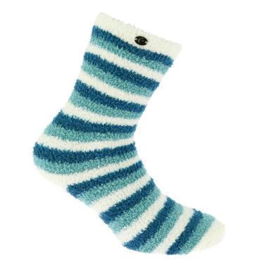 Calcetines Equi-Theme Chenille Crudo / zafiro / azúl Blanco