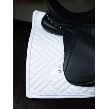 Manta de doma Equestrian Stockholm moderna Blanco perfección