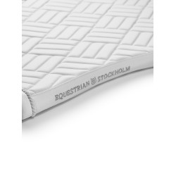 Manta de doma Equestrian Stockholm moderna Blanco perfección