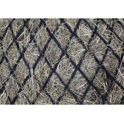 Red para heno soft mesh Shires Negro