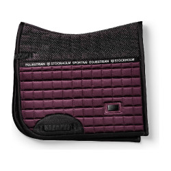 Manta de doma Equestrian Stockholm Performance Negro cuervo Violeta