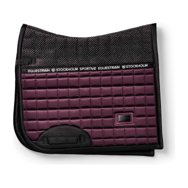 Manta de doma Equestrian Stockholm Performance Negro cuervo Violeta