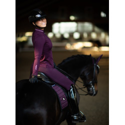 Manta de doma Equestrian Stockholm Performance Negro cuervo Violeta