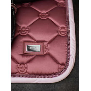 Manta de salto Equestrian Stockholm Rosa ámbar Blanco Manta de salto Equestrian Stockholm Rosa ámbar Blanco