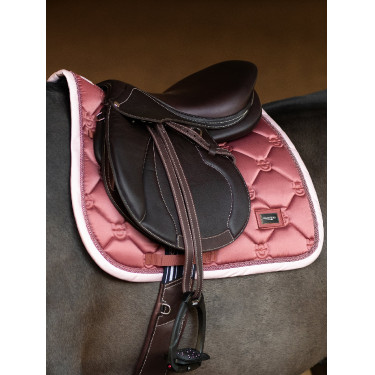 Manta de salto Equestrian Stockholm Rosa ámbar Blanco Manta de salto Equestrian Stockholm Rosa ámbar Blanco