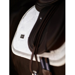 Manta de salto Equestrian Stockholm Blanco brillante