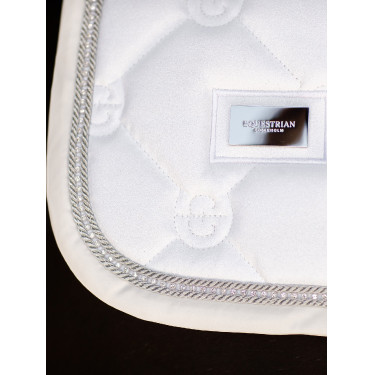 Manta de salto Equestrian Stockholm Blanco brillante