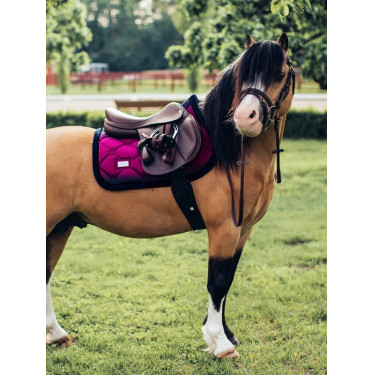 Manta de salto Equestrian Stockholm Fucsia desteñido Rosa