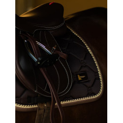 Manta de salto Equestrian Stockholm Marrón dorado Marr&amp;oacute;n