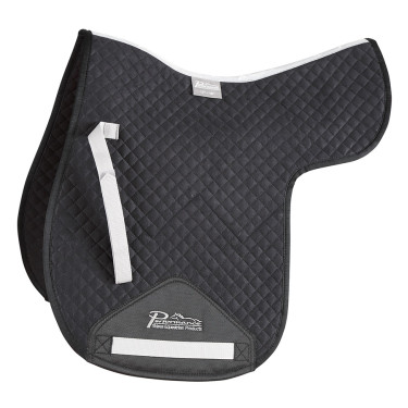 Mantilla Suede Numnah Performance Shires Negro
