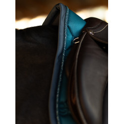 Manta de salto Equestrian Stockholm Azul verde azulado Manta de salto Equestrian Stockholm Azul verde azulado