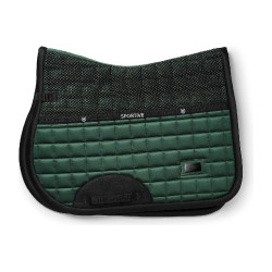 Manta de silla Equestrian Stockholm jumping performance Verde sicómoro