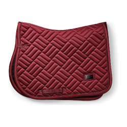 Manta de salto Equestrian Stockholm Modern Burdeos