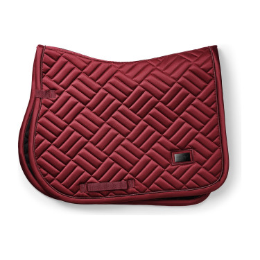 Manta de salto Equestrian Stockholm Modern Burdeos