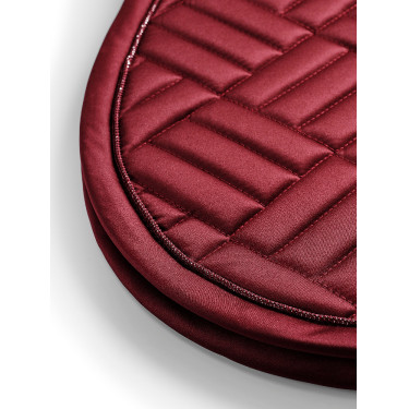 Manta de salto Equestrian Stockholm Modern Burdeos